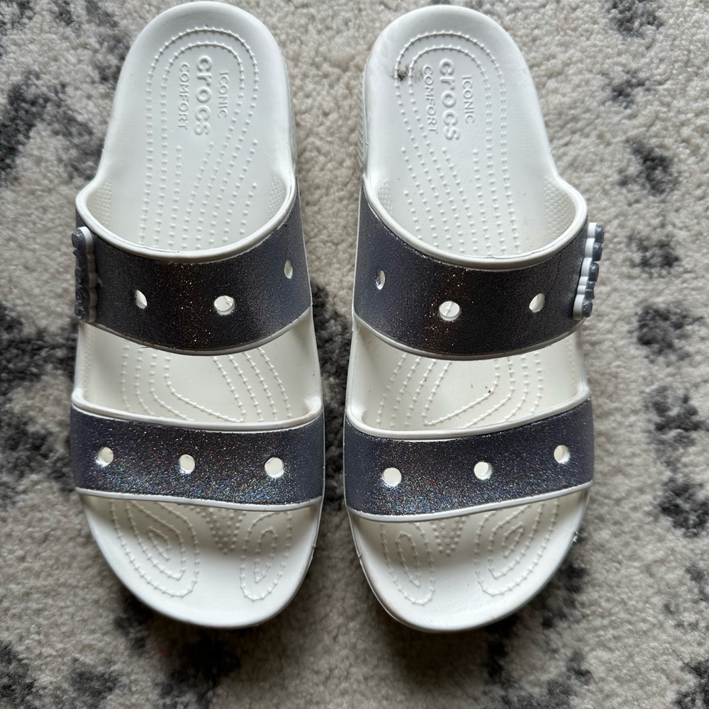 Classic Croc glitter sandals